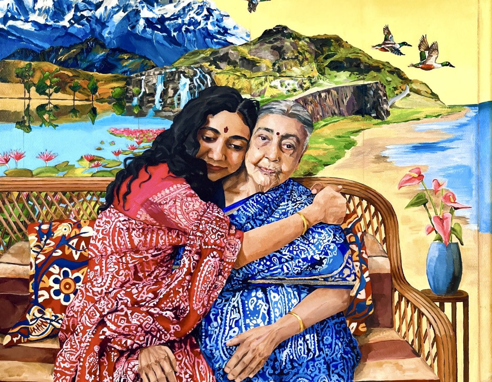 Gita and Her Granddaughter